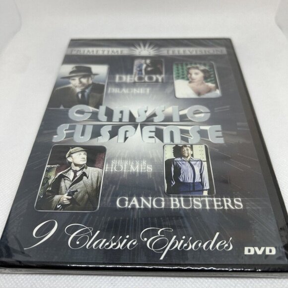 PRIMETIME TELEVISION DVD Classic Suspense 9 Episodes Decoy/ Dragnet New Sealed - Picture 1 of 2
